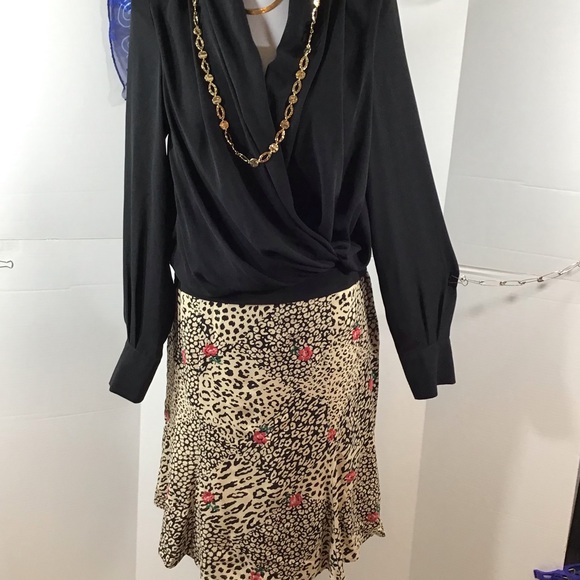 Harolds silk tulip skirt + free sweater 10 - Picture 3 of 13